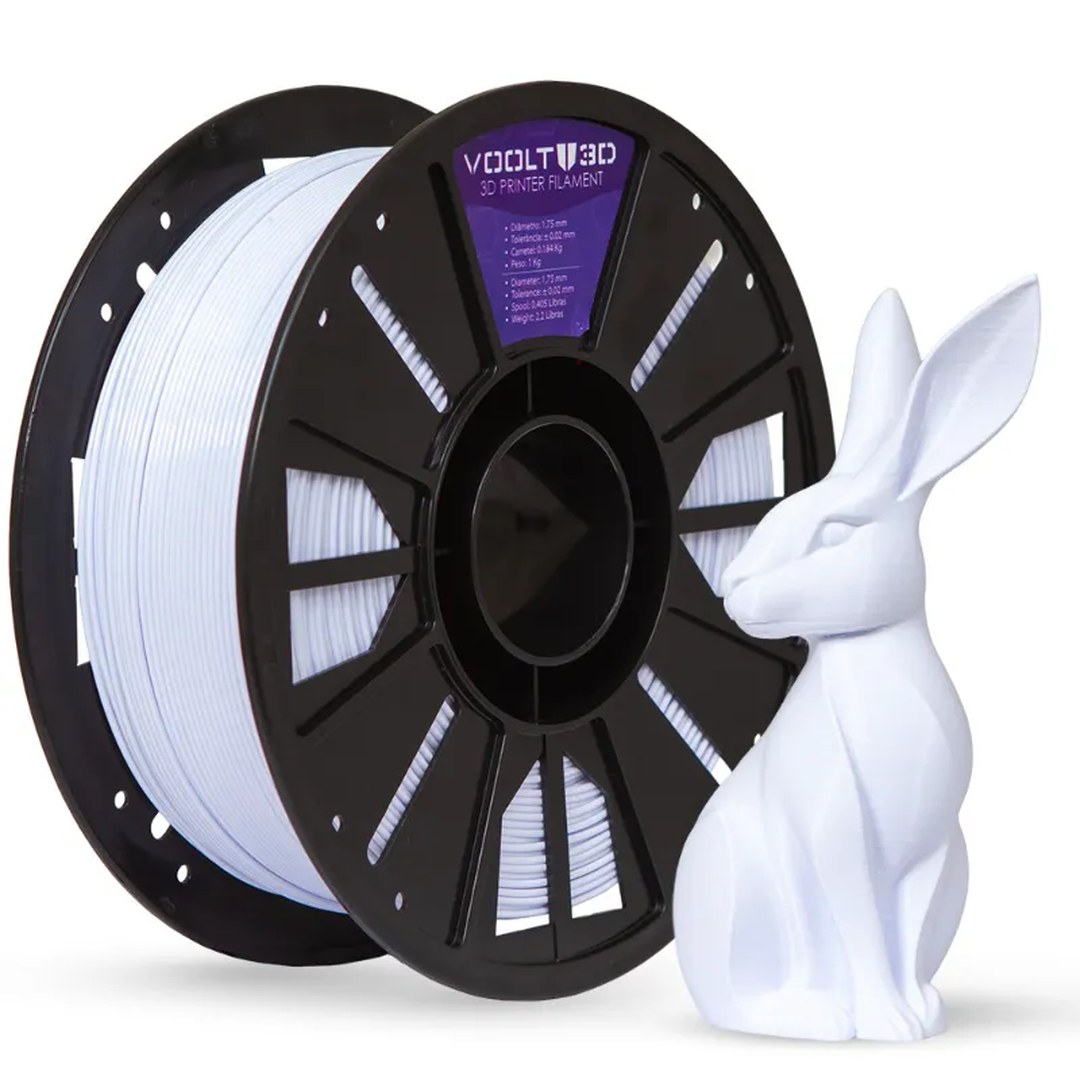Voolt - PETG HF - Branco - 1kg