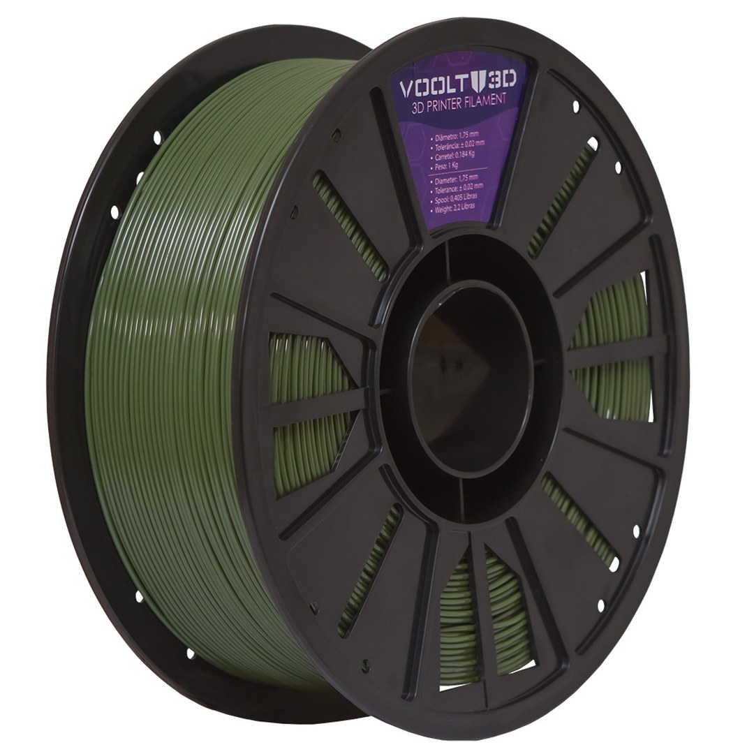 Voolt - PETG HF - Verde Oliva - 1kg