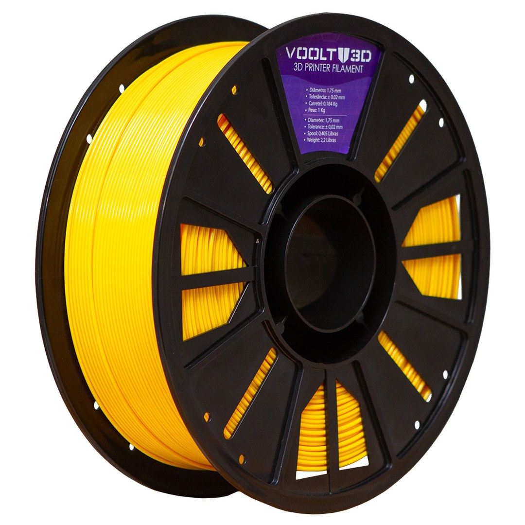 Voolt - PETG HF - Amarelo - 1kg